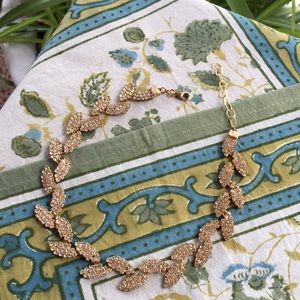 Frasier Sterling Rhinestone Ivy Choker